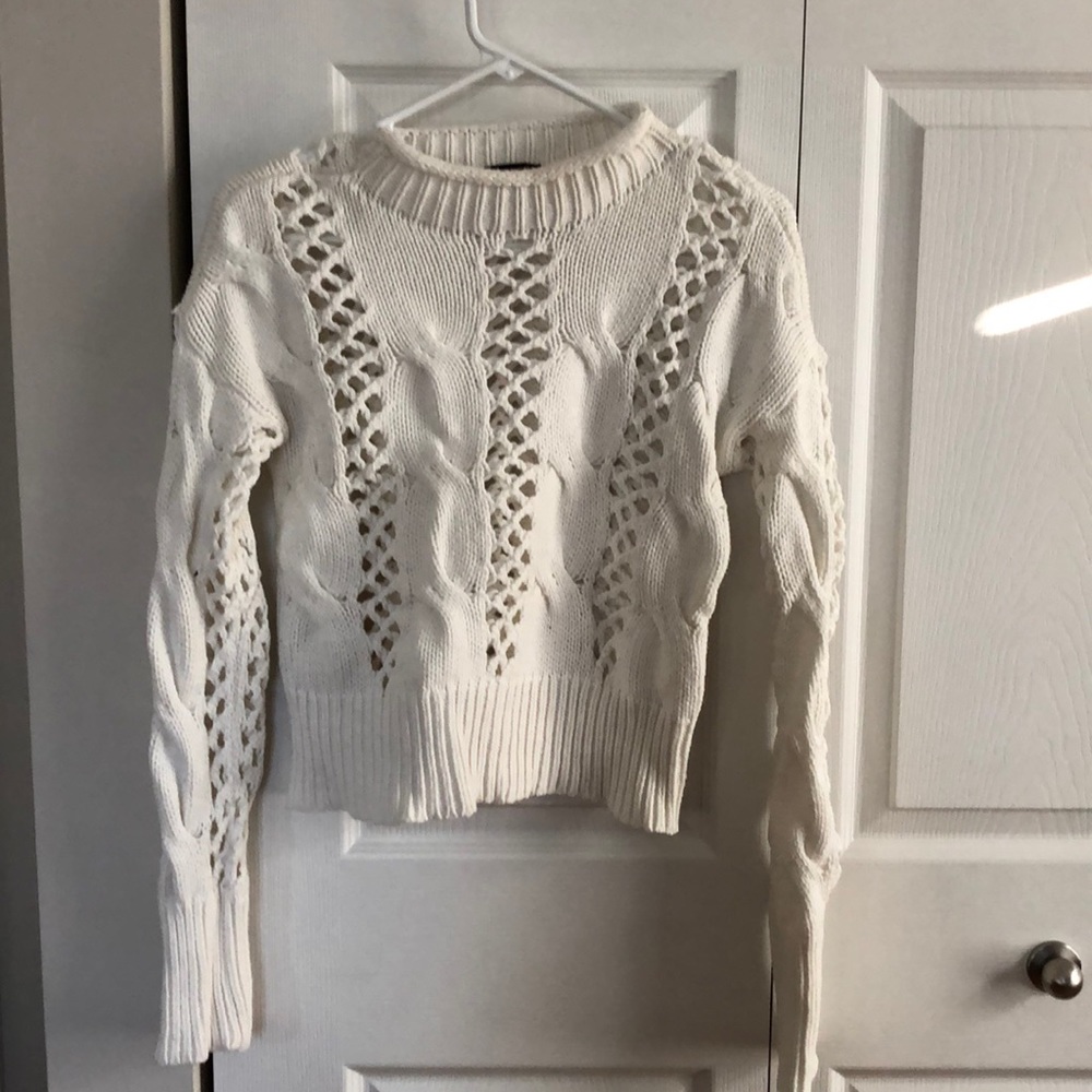 White sweater